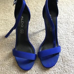 🦋 blue aldo heels 🦋
